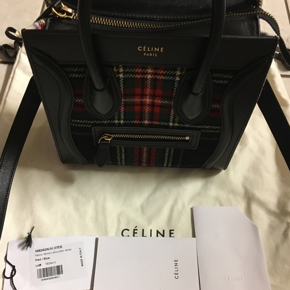 ❌SOLD❌Celine multicolor Nano Luggage bag - Picture 7 of 9